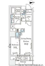 東京都渋谷区恵比寿南３丁目4-13（賃貸マンション1LDK・5階・35.02㎡） その2