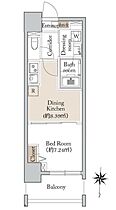 東京都江東区亀戸２丁目7-4（賃貸マンション1DK・5階・25.57㎡） その2