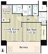 東京都中央区日本橋箱崎町19-7（賃貸マンション1LDK・6階・41.11㎡） その2