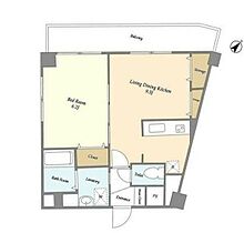 東京都荒川区荒川７丁目16-2（賃貸マンション1LDK・6階・37.02㎡） その2