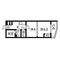 東京都大田区東蒲田２丁目37-13（賃貸マンション2K・4階・25.83㎡） その2