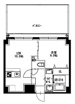 東京都新宿区市谷仲之町3-45（賃貸マンション1LDK・6階・37.80㎡） その2