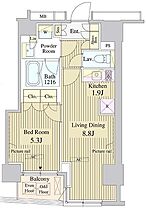 東京都中央区日本橋堀留町１丁目8-13（賃貸マンション1LDK・14階・40.04㎡） その2