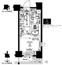 東京都品川区西中延２丁目15-1（賃貸マンション1K・10階・20.34㎡） その2