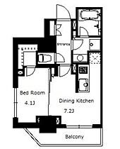 東京都港区芝５丁目2-9（賃貸マンション1DK・8階・32.54㎡） その2