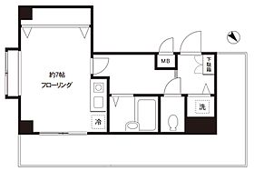 東京都中央区築地７丁目7-9（賃貸マンション1R・7階・24.16㎡） その2