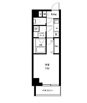 東京都台東区松が谷１丁目5-8（賃貸マンション1K・5階・25.42㎡） その2