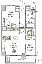 東京都江東区佐賀２丁目1-3（賃貸マンション2LDK・4階・50.99㎡） その2