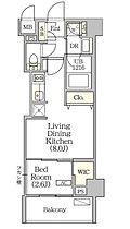 東京都江東区佐賀２丁目1-3（賃貸マンション1LDK・1階・29.02㎡） その2