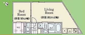 東京都渋谷区代々木３丁目43-6（賃貸マンション1LDK・2階・33.13㎡） その2