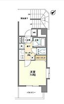 東京都新宿区河田町3-25（賃貸マンション1K・3階・23.20㎡） その2