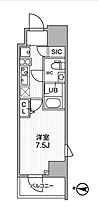 東京都江東区亀戸１丁目31-6（賃貸マンション1K・6階・25.51㎡） その2