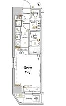 東京都江東区大島１丁目22-19（賃貸マンション1K・6階・25.52㎡） その2