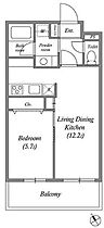 東京都文京区春日２丁目16-8（賃貸マンション1LDK・5階・41.70㎡） その2