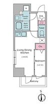 東京都台東区入谷１丁目9-3（賃貸マンション1LDK・4階・28.43㎡） その2