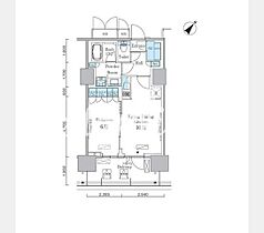 東京都中央区晴海５丁目3-3（賃貸マンション1LDK・13階・43.40㎡） その2