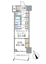 東京都新宿区弁天町178-3（賃貸マンション1DK・11階・25.58㎡） その2