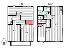 JR京浜東北・根岸線 大森駅 徒歩12分の賃貸アパート 1階3LDKの間取り