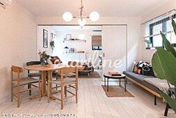 JR山手線 恵比寿駅 徒歩9分の賃貸マンション 3階1LDKのリビング/ダイニング