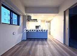 都営大江戸線 牛込柳町駅 徒歩4分の賃貸マンション 12階2LDKのリビング/ダイニング