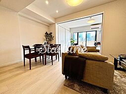 JR埼京線 恵比寿駅 徒歩8分の賃貸マンション 5階1LDKのリビング/ダイニング