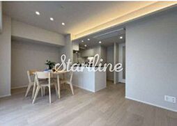 都営大江戸線 汐留駅 徒歩6分の賃貸マンション 5階3LDKのリビング/ダイニング