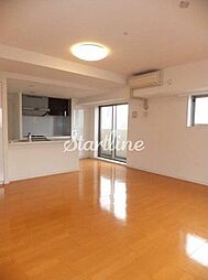 JR山手線 五反田駅 徒歩9分の賃貸マンション 8階2LDKのリビング/ダイニング