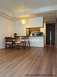 東急目黒線 武蔵小山駅 徒歩15分の賃貸マンション 1階3LDKのリビング/ダイニング