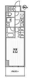 アーバンパーク浅草 1Kの間取図画像