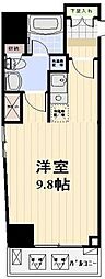 プロスペクト日本橋本町 ワンルームの間取図画像