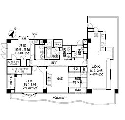 ハウス171 3LDKの間取図画像