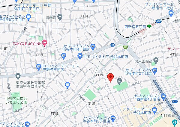 東京都渋谷区本町４丁目(賃貸マンション2LDK・4階・50.47㎡)の写真 その25