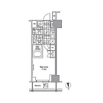 東京都江東区深川２丁目5-11（賃貸マンション1K・9階・25.12㎡） その2