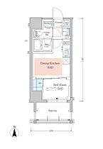 東京都江東区東陽３丁目6-11（賃貸マンション1DK・4階・25.20㎡） その2