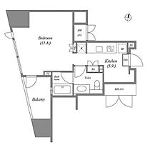 東京都港区麻布台２丁目4-1（賃貸マンション1R・9階・37.00㎡） その2