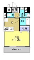 鹿児島県鹿児島市松原町（賃貸マンション1R・3階・30.66㎡） その2