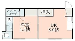 間取図画像 1DK