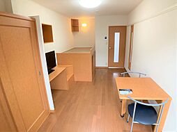 JR鹿児島本線 鹿児島中央駅 バス34分 大峯団地車庫前下車 徒歩7分の賃貸アパート 2階1Kのリビング/ダイニング