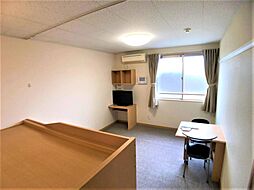 JR九州新幹線 川内駅 バス30分 宮下団地前下車 徒歩3分の賃貸アパート 2階1Kのリビング/ダイニング