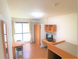 JR鹿児島本線 鹿児島中央駅 バス9分 後庵下車 徒歩4分の賃貸アパート 1階1Kのリビング/ダイニング