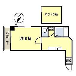 鹿児島市電1系統 武之橋駅 徒歩2分 3階/-