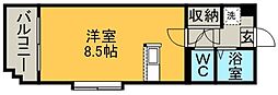 間取図画像 ワンルーム