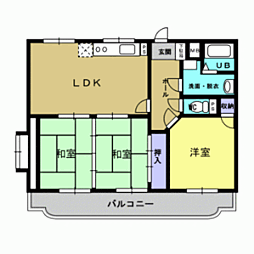 間取図画像 3LDK