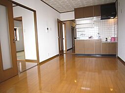 鹿児島市電1系統 新屋敷駅 甲突町下車 徒歩8分の賃貸マンション 5階3DKのリビング/ダイニング