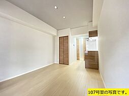 鹿児島市電1系統 騎射場駅 騎射場下車 徒歩3分の賃貸マンション 1階ワンルームのリビング/ダイニング