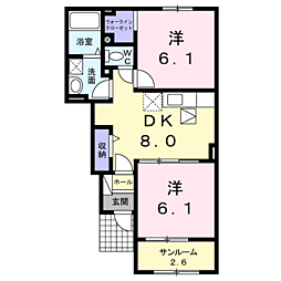 JR指宿枕崎線 坂之上駅 バス7分 石塚下車 徒歩4分 1階/-
