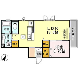 鹿児島市電1系統 騎射場駅 徒歩6分 1階/-