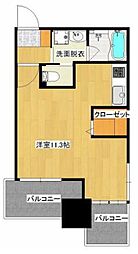 間取図画像 ワンルーム