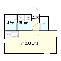 間取図画像 ワンルーム