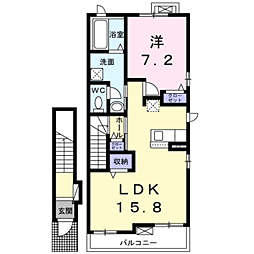 JR鹿児島本線 伊集院駅 徒歩14分 2階/-